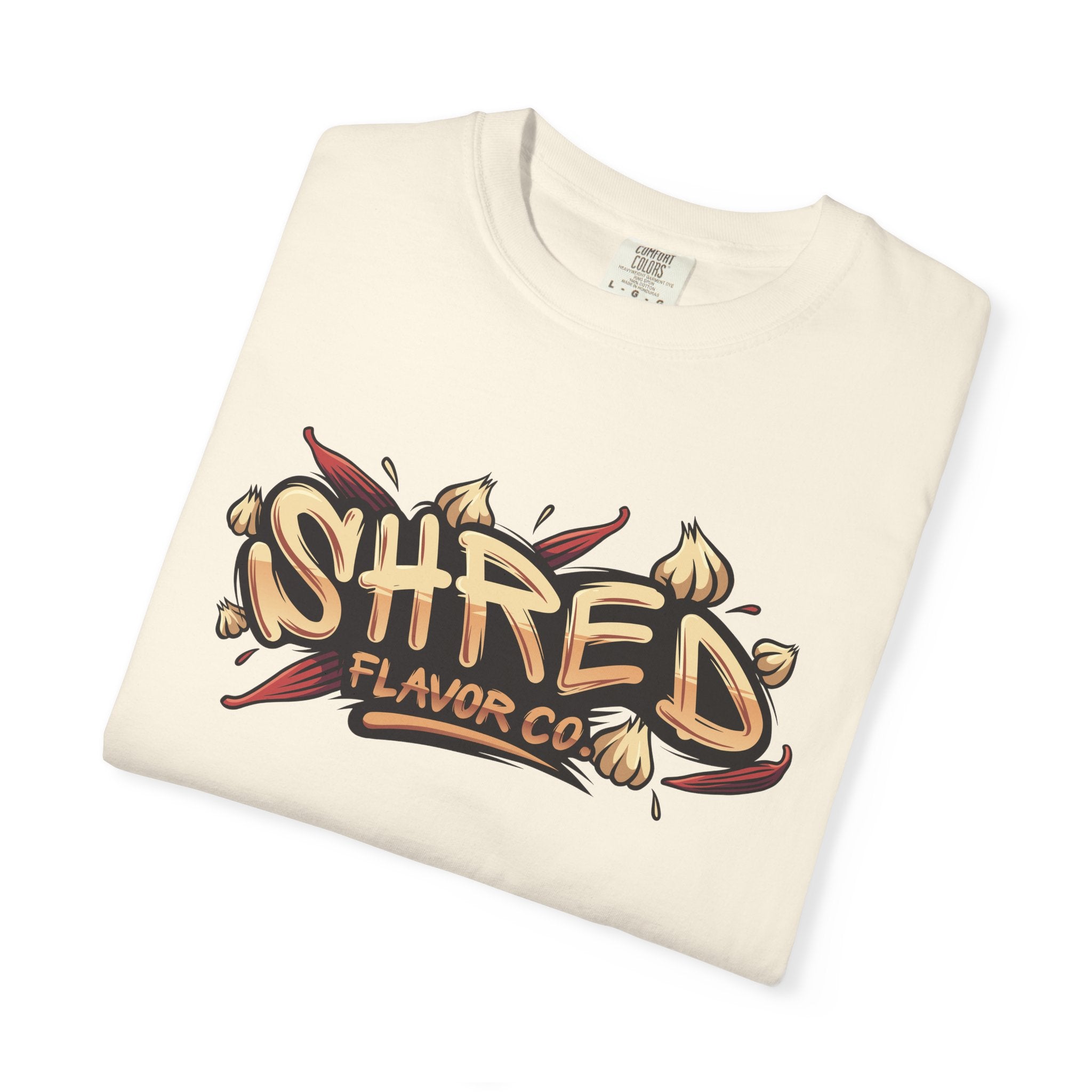 Vanilla Pump Graphic Tee — Vanilla Pump Bottle Cartoon Back Print