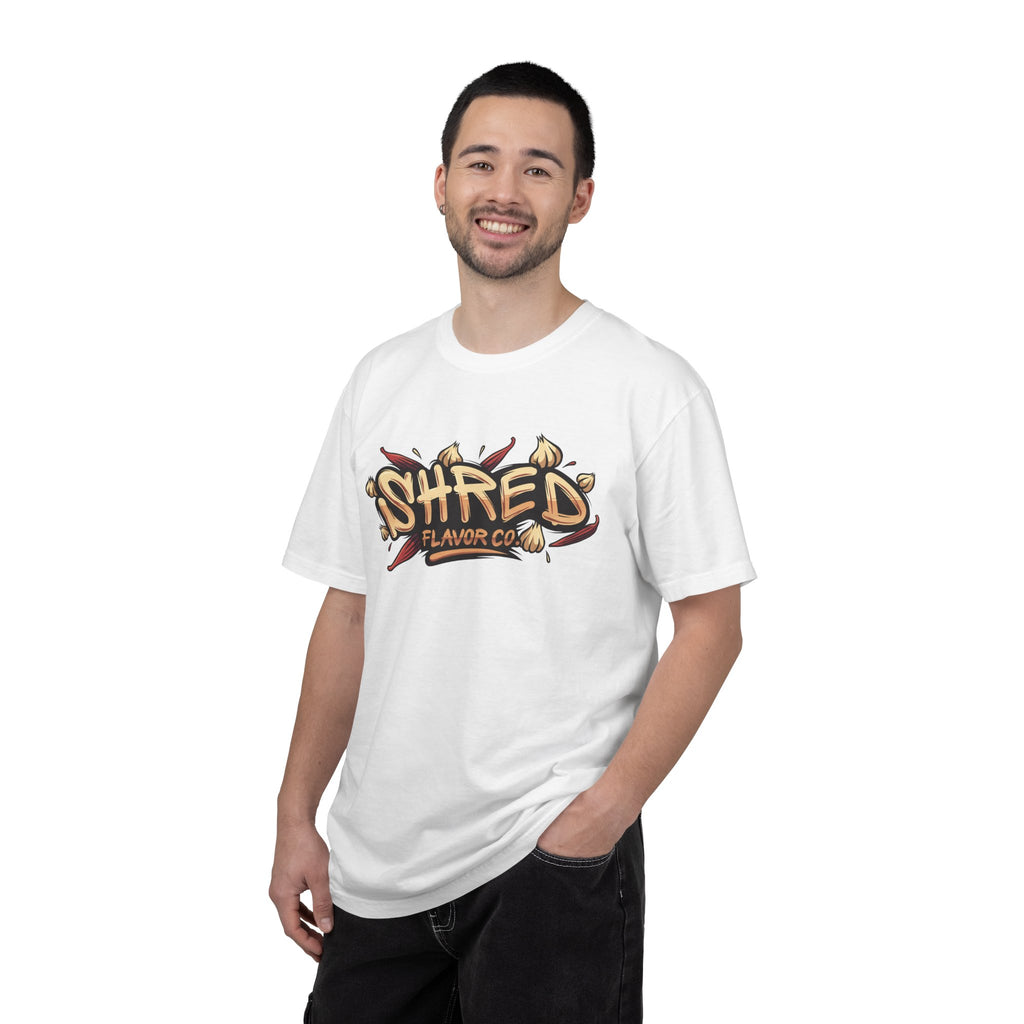 Vanilla Pump Graphic Tee — Vanilla Pump Bottle Cartoon Back Print